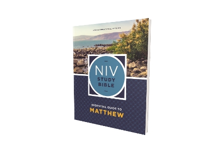 NIV Study Bible Essential Guide to Matthew, Paperback, Red Letter, Comfort Print by Jeannine K. Brown