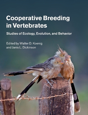 Cooperative Breeding in Vertebrates book