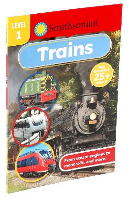 Smithsonian Reader Level 1: Trains book