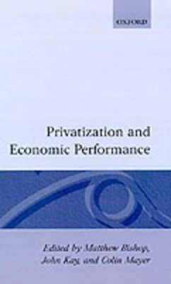 Privatization and Economic Performance book