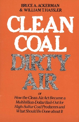 Clean Coal/Dirty Air book