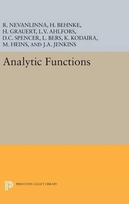 Analytic Functions by Lars Valerian Ahlfors