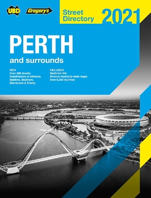 Perth Street Directory 2021 63rd ed book