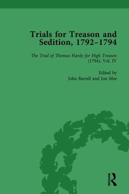 Trials for Treason and Sedition, 1792-1794 by John Barrell