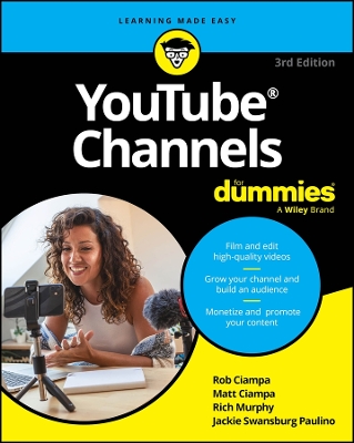 YouTube Channels For Dummies book