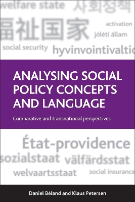 Analysing Social Policy Concepts and Language: Comparative and Transnational Perspectives book