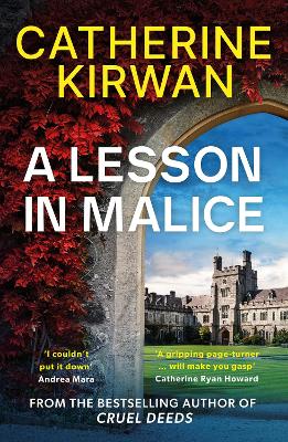 A Lesson in Malice: A gripping, atmospheric murder mystery that will keep you turning the pages book