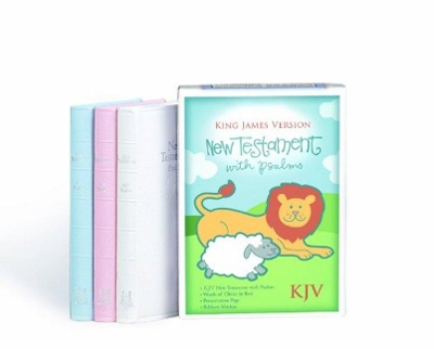 KJV Baby's New Testament, Blue Imitation Leather book