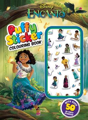 Encanto: Puffy Sticker Colouring Book (Disney) book