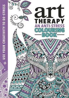 The Art Therapy Colouring Book by Richard Merritt