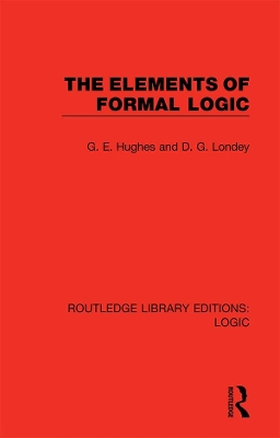 The Elements of Formal Logic book