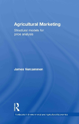 Agricultural Marketing by James Vercammen