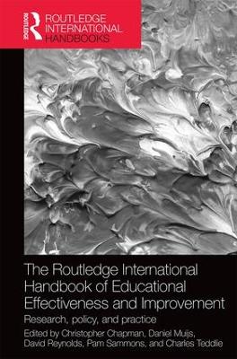 Routledge International Handbook of Educational Effectiveness and Improvement book