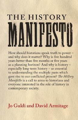 History Manifesto book