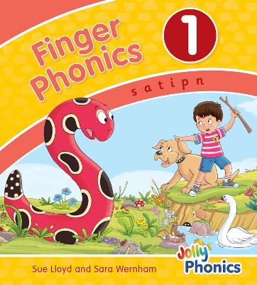 Finger Phonics Book 1: in Precursive Letters (British English edition) book