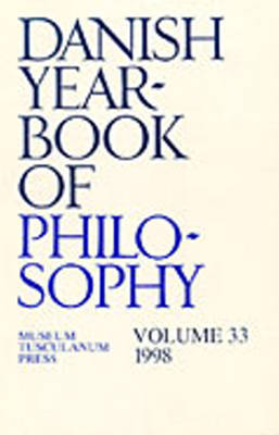 Danish Yearbook of Philosophy by Collin Finn