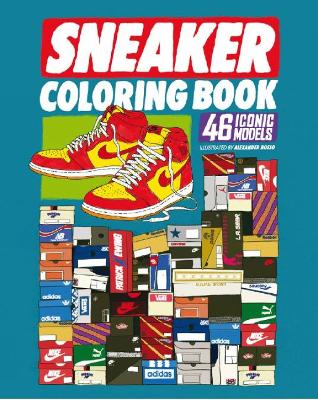 Sneaker Coloring Book book