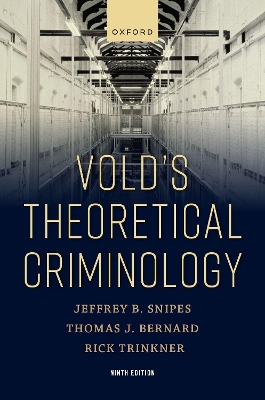 Vold's Theoretical Criminology book