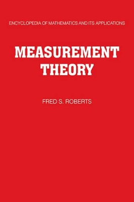 Measurement Theory: Volume 7 book