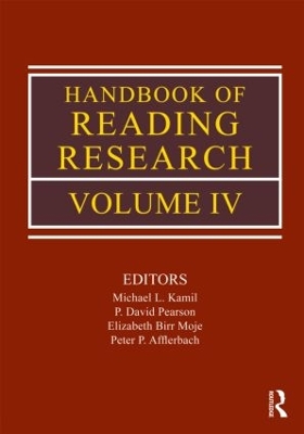Handbook of Reading Research by Michael L Kamil