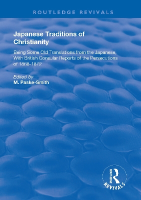 Japanese Traditions of Christianity book