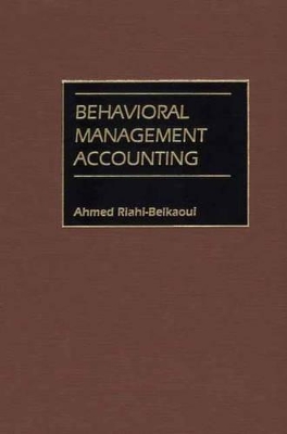 Behavioral Management Accounting book