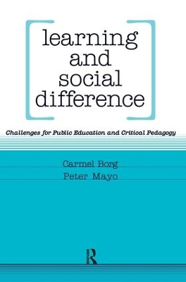 Learning and Social Difference book