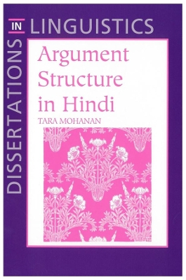 Argument Structure in Hindi book