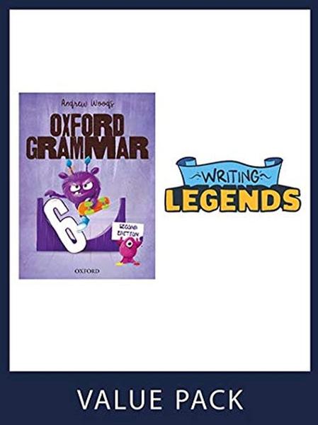 Oxford Grammar Student Book and Writing Legends Student Pack 6 book