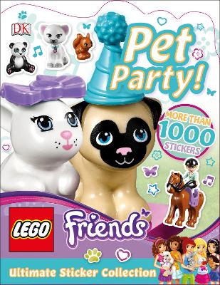 LEGO Friends Pet Party! Ultimate Sticker Collection book