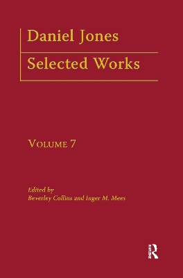 Daniel Jones, Selected Works by Beverley Collins