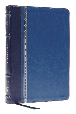 NRSVCE, Great Quotes Catholic Bible, Leathersoft, Blue, Comfort Print: Holy Bible book