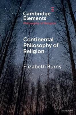 Continental Philosophy of Religion book