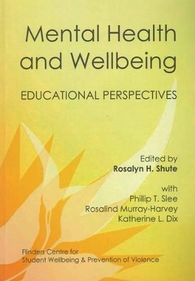Mental Health and Wellbeing book