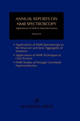 Annual Reports on NMR Spectroscopy book