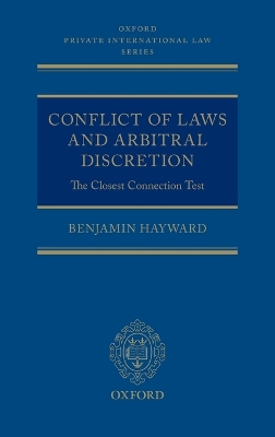 Conflict of Laws and Arbitral Discretion book