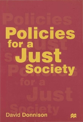 Policies for a Just Society book