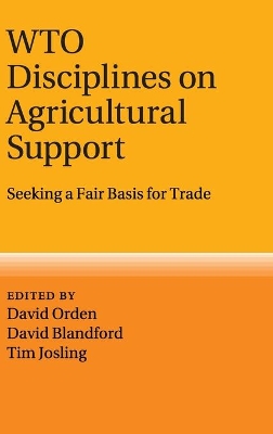 WTO Disciplines on Agricultural Support book