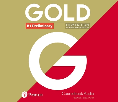 Gold B1 Preliminary New Edition Class CD book