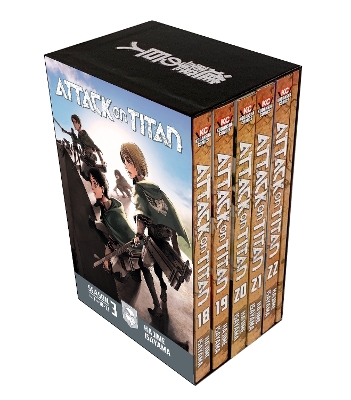 Attack On Titan Season 3 Part 2 Manga Box Set book