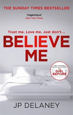 Believe Me book