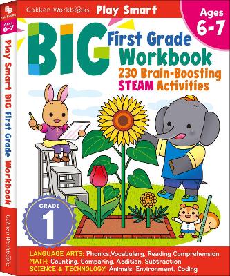 Play Smart BIG First Grade Workbook: 256 pages, Ages 6 to 7 book