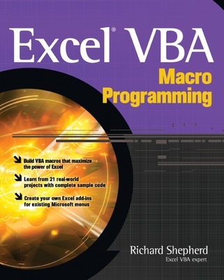 Excel VBA Macro Programming book