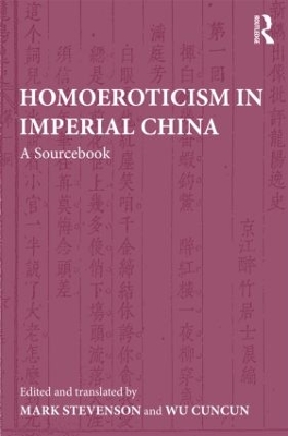 Homoeroticism in Imperial China book
