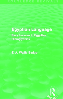 Egyptian Language book