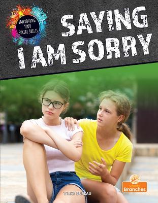 Saying I Am Sorry book