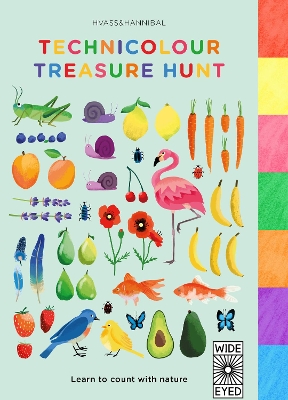 Technicolour Treasure Hunt: Learn to count with nature book
