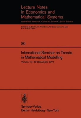 International Seminar on Trends in Mathematical Modelling book