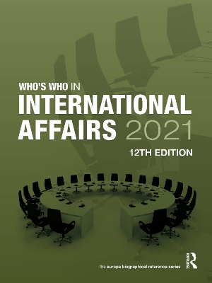 Who's Who in International Affairs 2021 book