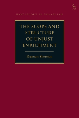 The Scope and Structure of Unjust Enrichment book